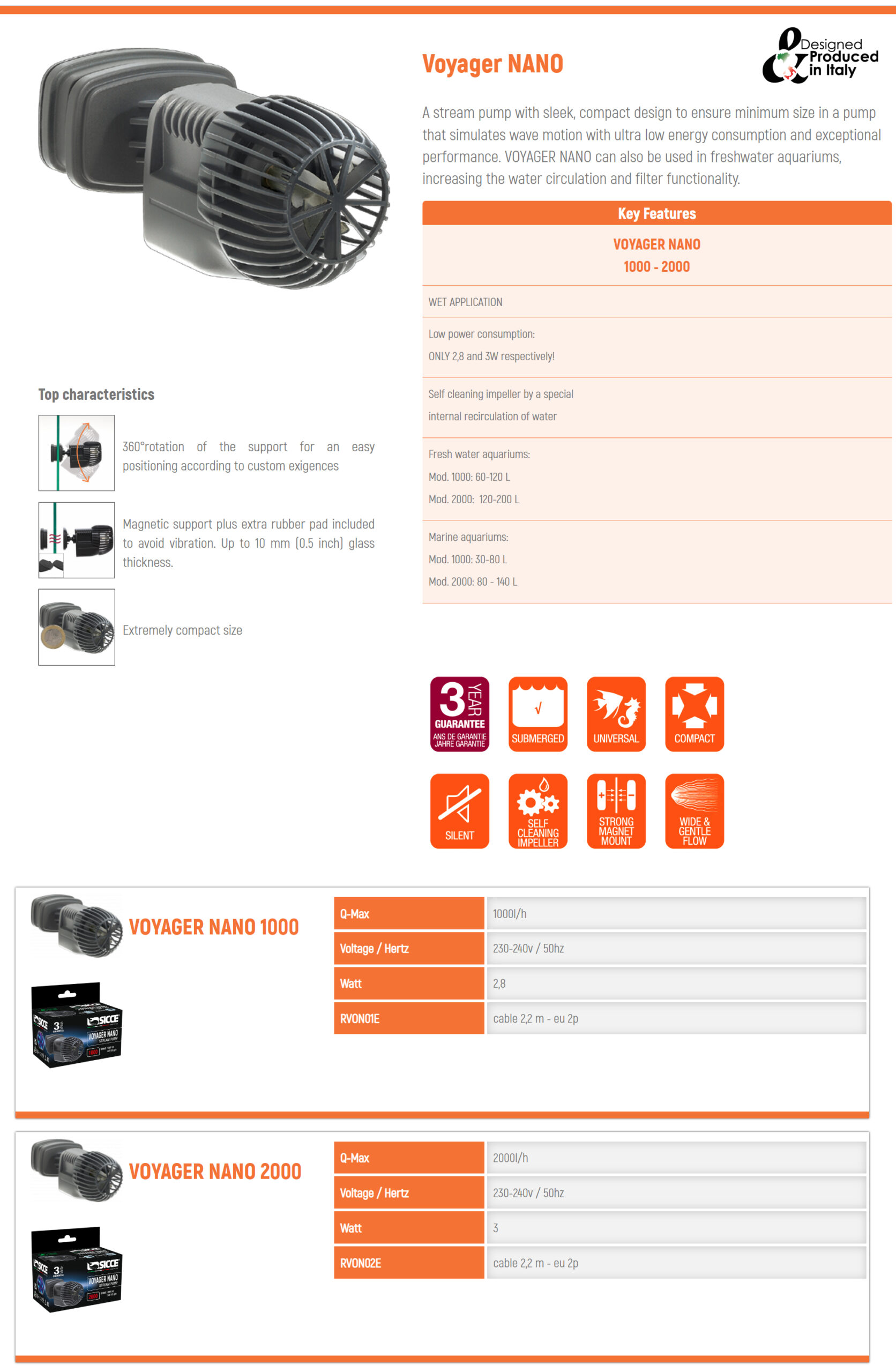 Shop Sicce Voyager Nano Series - Reeftopia | Australia's Source For ...