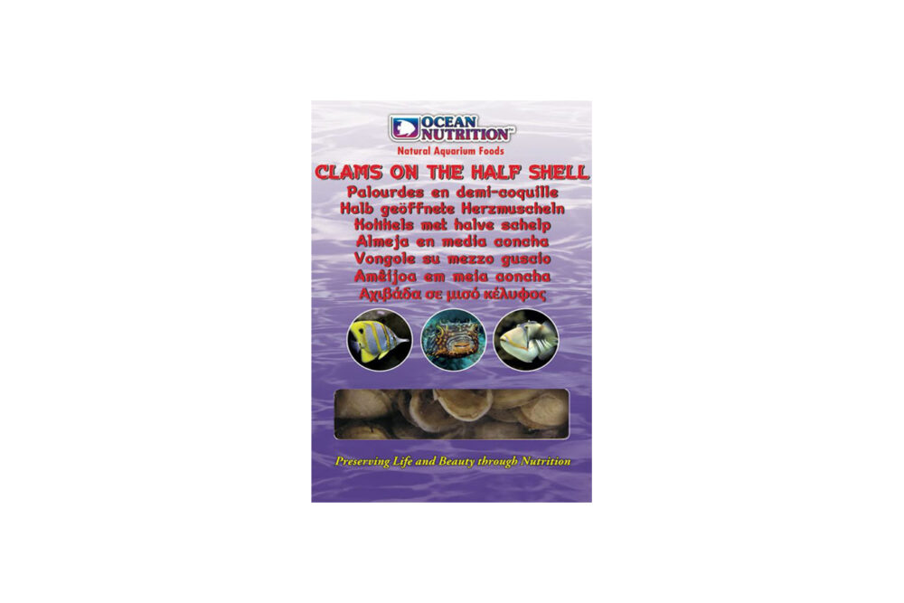 Ocean Nutrition Frozen Clams On The Half Shell