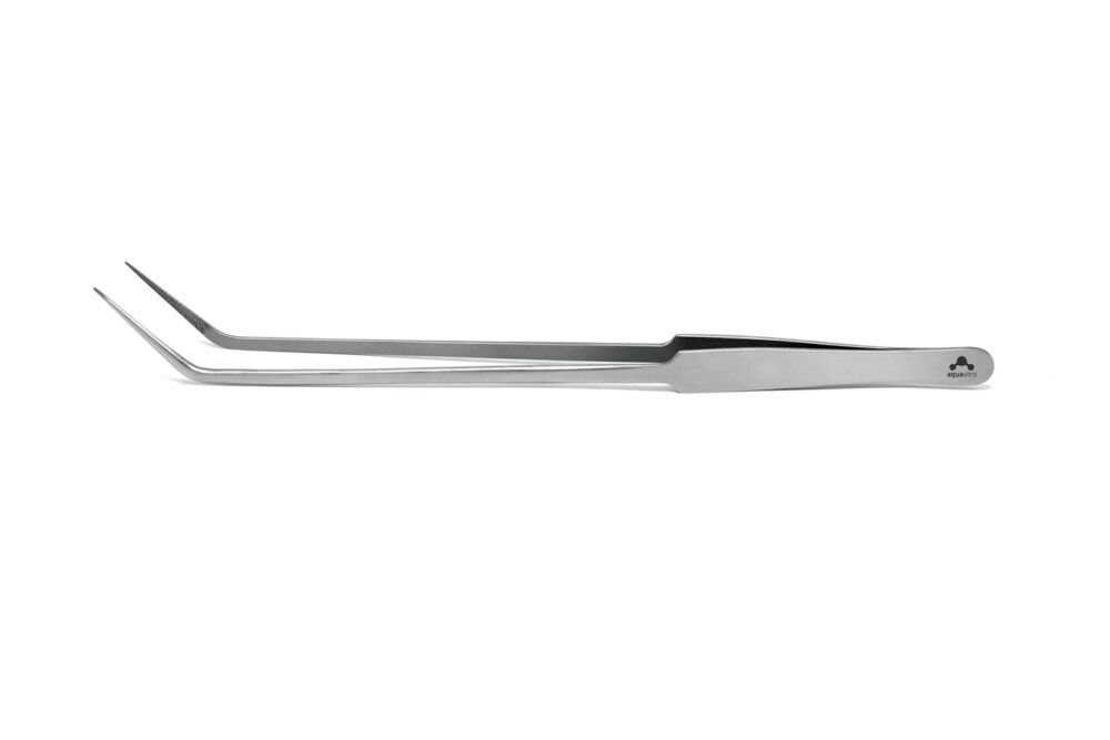 Curved Needle Tip Forcep
