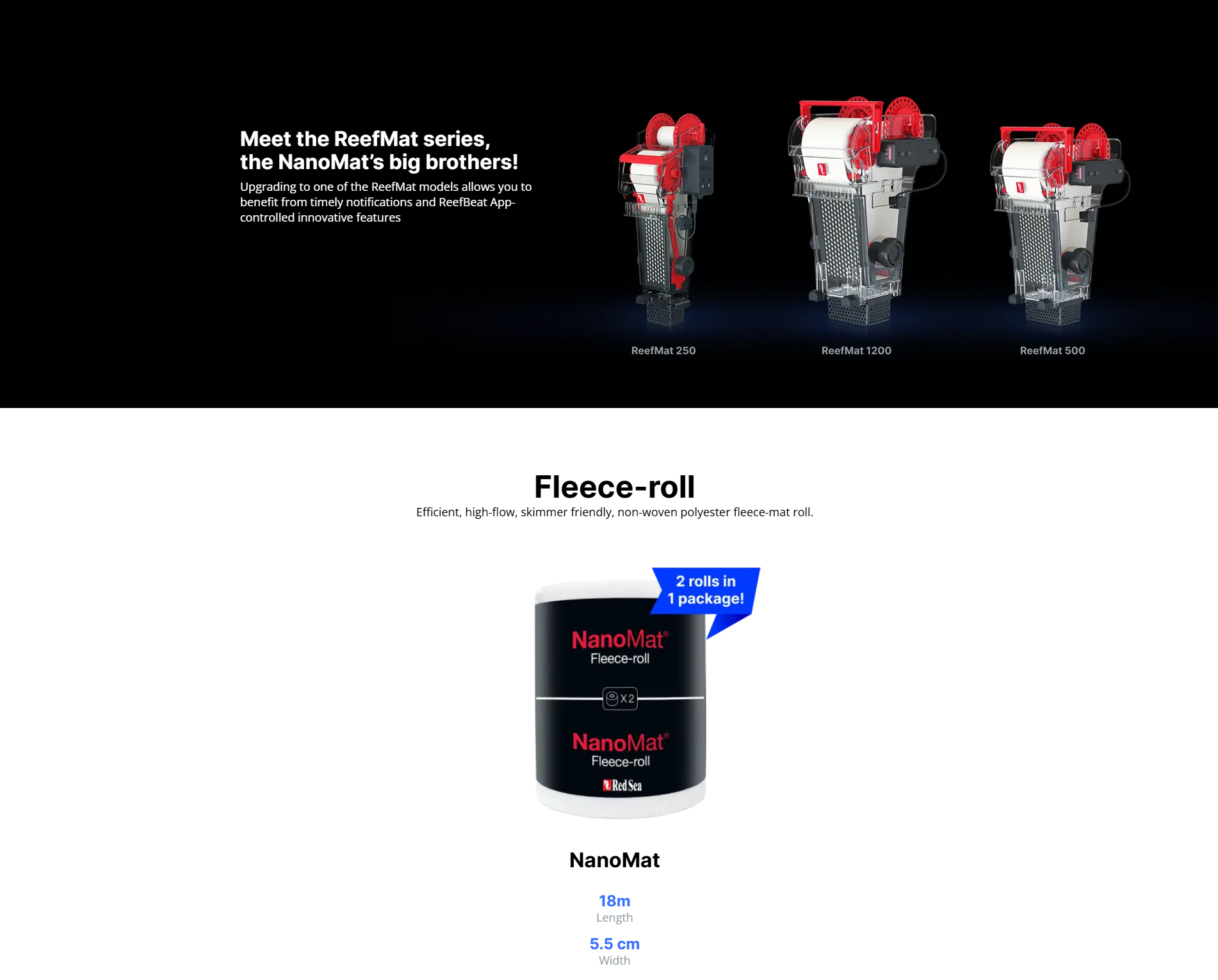 Red Sea NanoMat 5 NanoMat3